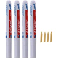 Los mejores  - Geneic - Rotulador de reparación con punta de repuesto para lechada- color blanco